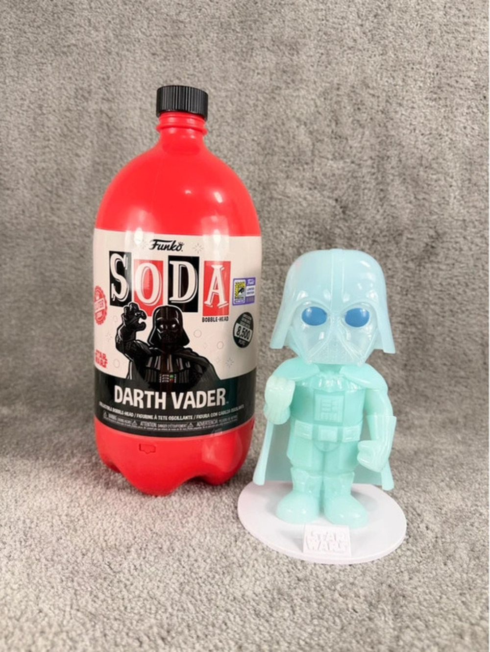 Funko 3 Liter Soda Darth Vader SDCC 2024 Limited Edition Translucent Chase